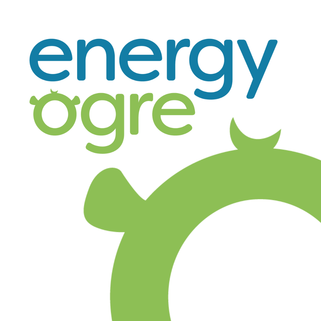 Energy Ogre logo featuring a green ogre head.